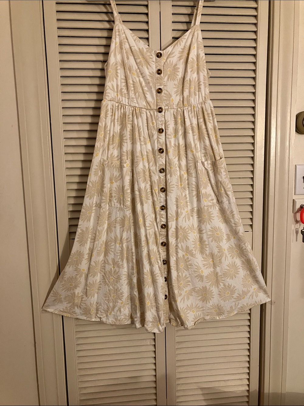 Torrid Size 1x Lined Sundress with Front Pockets and Spaghetti Straps - Picture 6 of 12